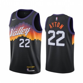 Phoenix Suns Deandre Ayton 22 2020-21 City Edition Miesten Pelipaidat Swingman